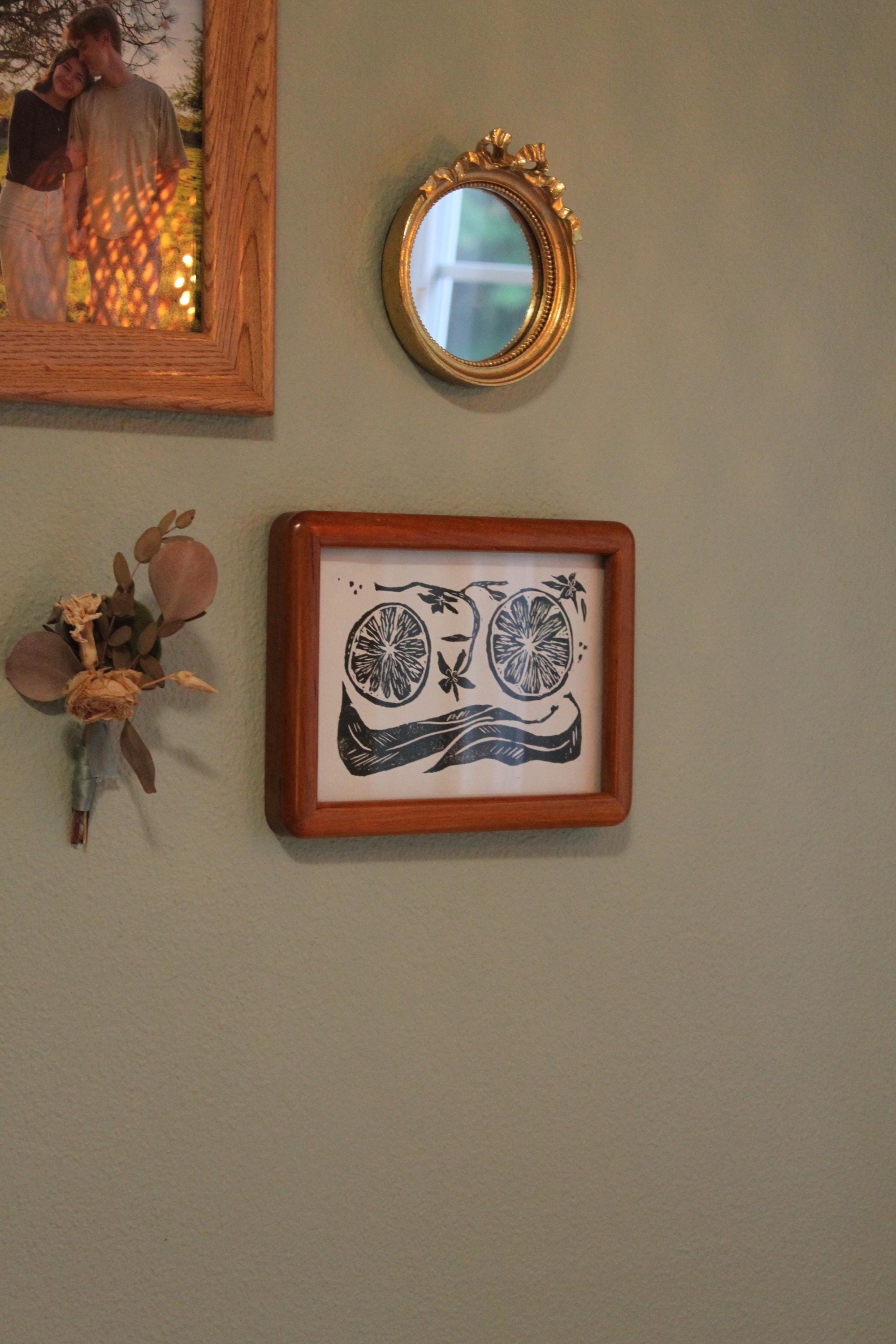 Orange You Glad? Linocut Print